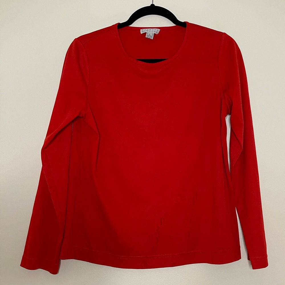 Barney’s New York Orange Long Sleeve Top
